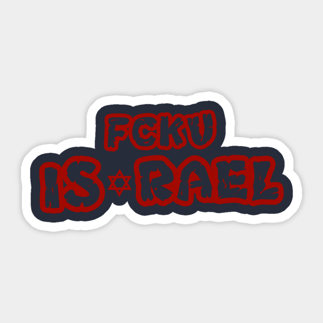 Anti Israeli, pro Palestine Sticker by Hafifit